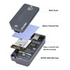 RIITOP M.2 NVMe SSD Enclosure 20Gbps, NVMe to USB3.2 Gen2X2