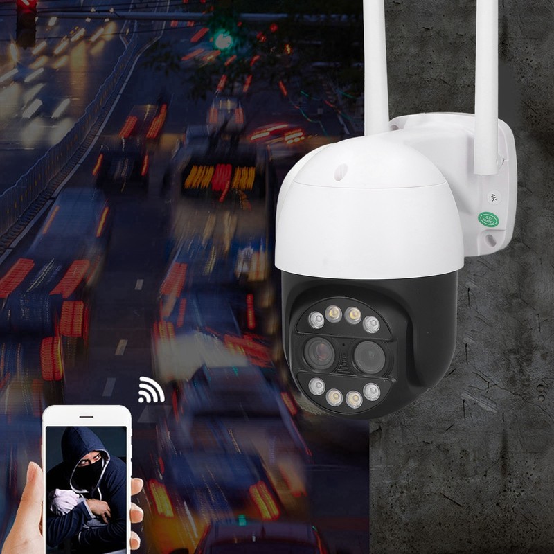 Night Vision Camera 2560x1440 HD Remote Control Two Way Voice