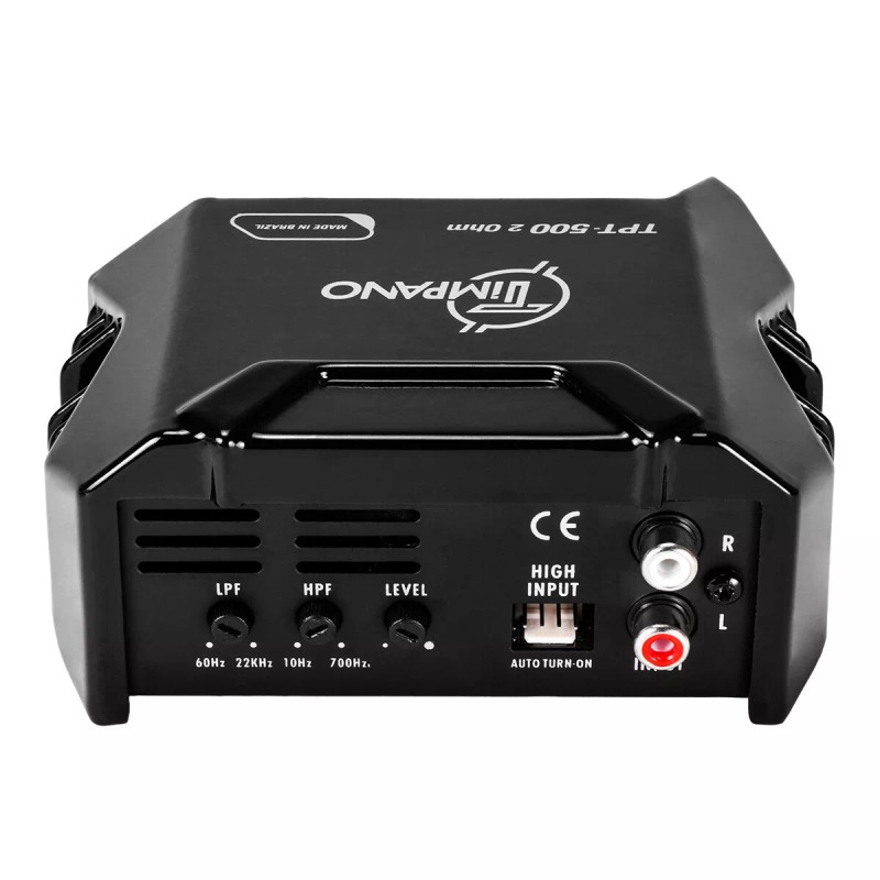 Timpano 1x Timpano TPT-500 2 Ohms Compact 1 Channel Amplifier