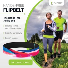 FlipBelt Unisex Adult Fb0114-arsm-xl Running Belt, Acrylic Summer, Extra Large