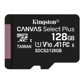 Tarjeta de memoria Kingston Canvas SDCS2/128GB Canvas Select con adaptador SD 128GB