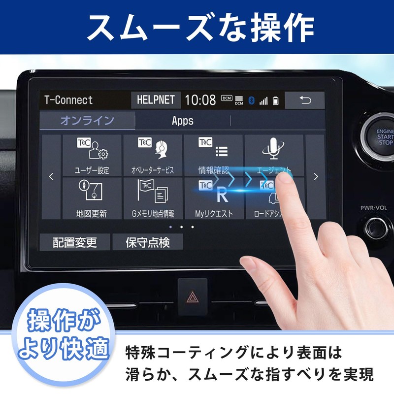 NOAH VOXY 90 Series Car Navigation Display Accessory Protective Film