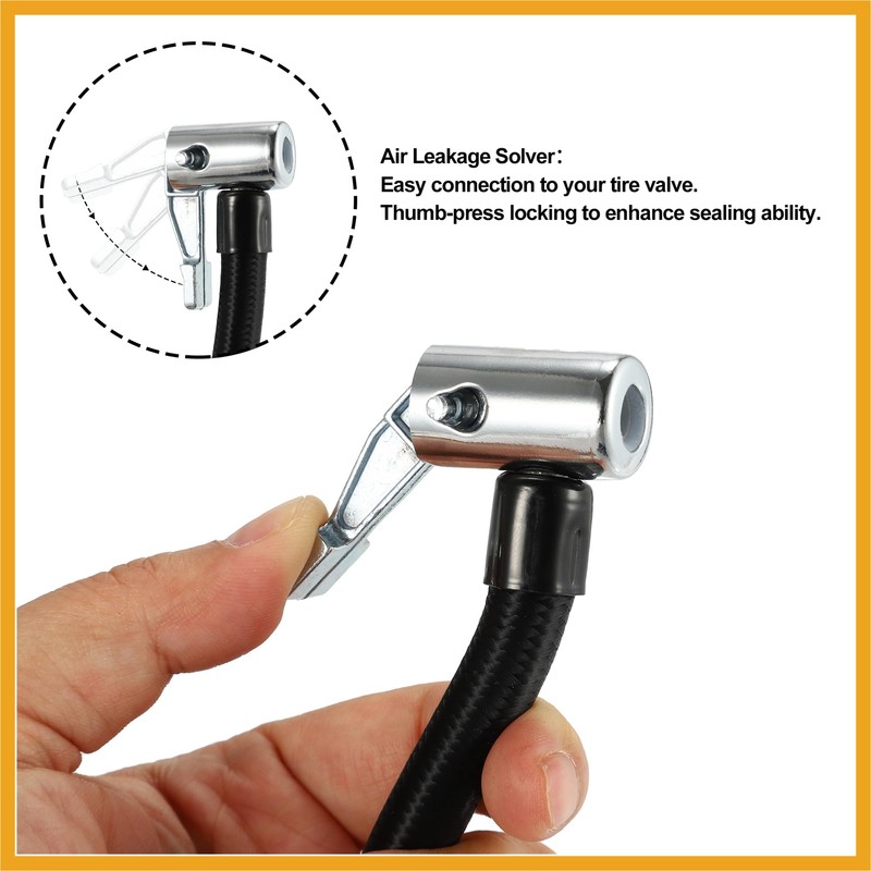 Partuto 2pcs 59" Lock Air Chuck without Air Release Valve