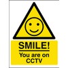 SMILE! You're on camera!-200 X 300mm-3mm Aluminium Composite with Channel
