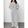Aleumdr Womens 2 Piece Sweatsuit 2025 Fall Outfits Lounge Matching