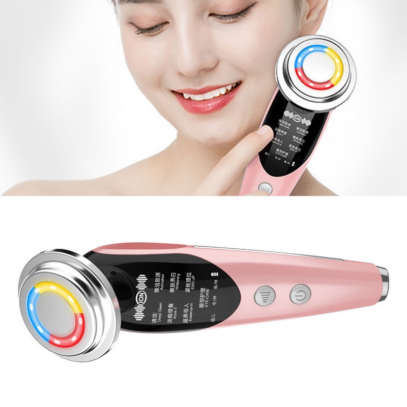 Electric Facial Massager Deep Cleansing Promote Absorption Whitening Tightening Skin