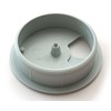 60mm Grey PC Computer Desk Plastic Grommet Table Cable Tidy