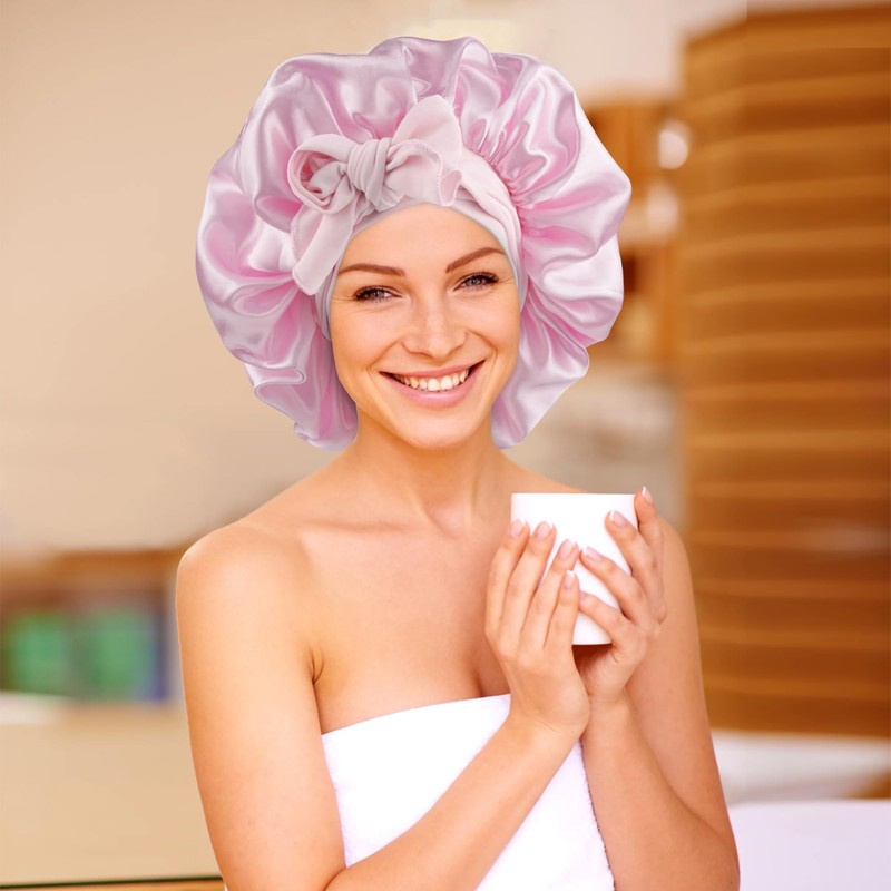Silk Bonnet For Sleeping For Women Double Layer Satin Bonnet