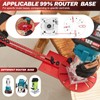Upgraded Saker Router Milling Groove Bracket|Router Woodworking Tools|Cabinet Hardware Jig|Universal