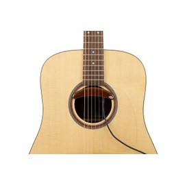 KNA Pickups Acoustic Guitar Soundhole, 1/8" to 1/4" Instrument Cable Active Humbucker Pickup (HP-1A)