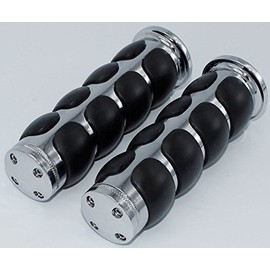 i5 Chrome Grips compatible with Honda Goldwing Gold Wing 1200 1500 1800