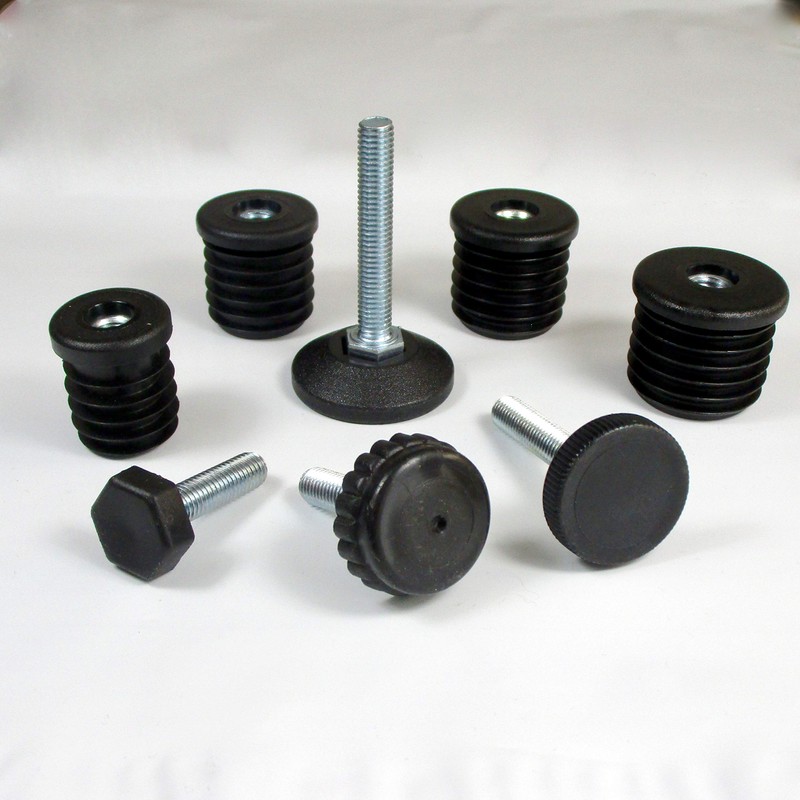 ajile - Adjustable foot with 24 mm hexagonal base made