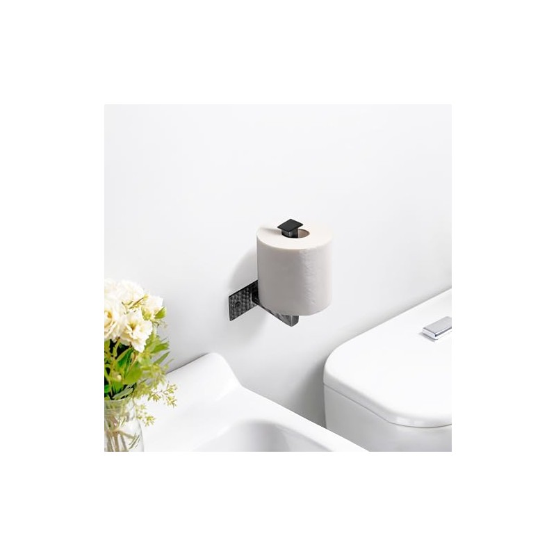 Monarch Abode Hand Hammered Rust Resistant Bathroom Hardware Metal Toilet