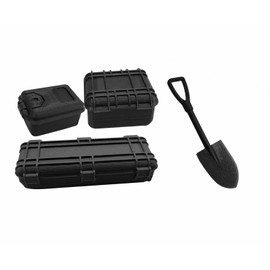 SHEAWA Accessories Shovel + Suitcase for Kyosho MINI-Z 4X4 Gymny Travel Case Scoop Shovel Jimny Parts