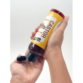 Nutri Glow Castor Oil - Cold Pressed, Hexane-Free, Pure and Natural - Nourish Your Eyelash, Hair, Skin, Nails and Ideal for Oral Intake (200ml)