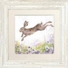 Wrendale Designs Distressed White Rabbit Framed Picture