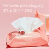 Neutrogena Oil Free Facial Cleansing Makeup Wipes, Disposable Acne Face