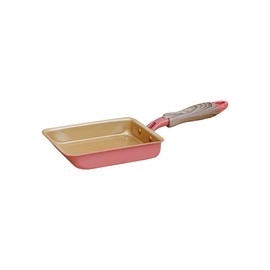 evercook Evercook Induction Gas Compatible Egg Pottery 5.1 x 7.1 inches (13 x 18 cm), Misty Pink