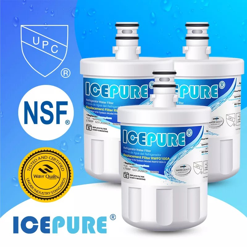IcePure Fit For LG LT500P 5231JA2002A LMX25964ST LSC27925ST ICEPURE Water