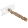 25CM Parrots Outdoor Portable Wood Standing Rod Pet Bird Shower