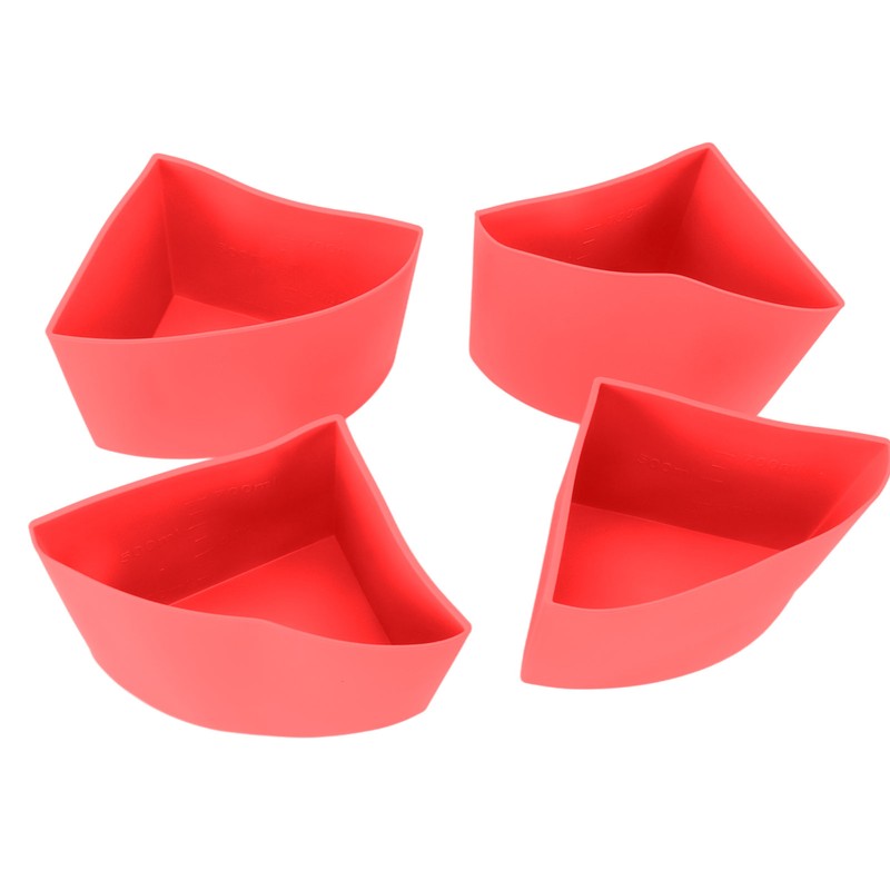 Slow Cooker Divider Liner 4 in 1 Silicone Reusable Leakproof