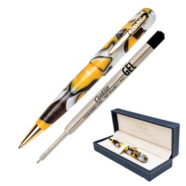 Conklin All American Gel Pen Yellowstone | Luxury Gel Pen with Refillable Ink | Smooth Writing, Premium Quality, Elegant Design