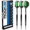 WINMAU Rookie Green Softip (Plastic Tips) Brass Darts Set |