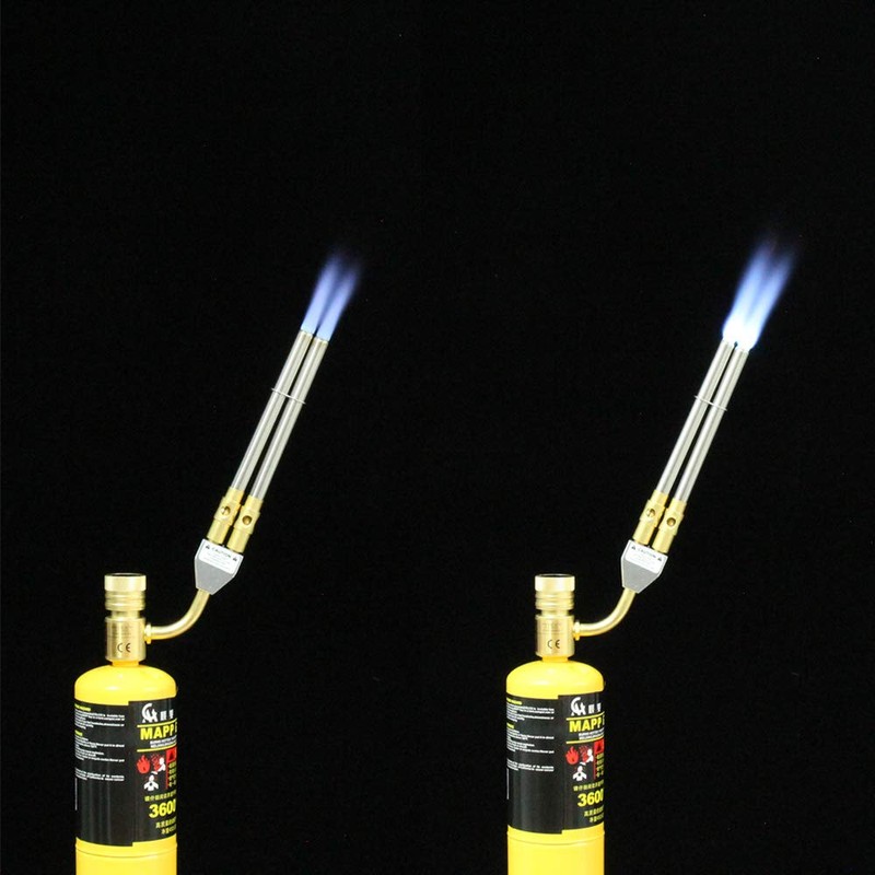 Cybring Double Head Gas Torch For MAPP Tank