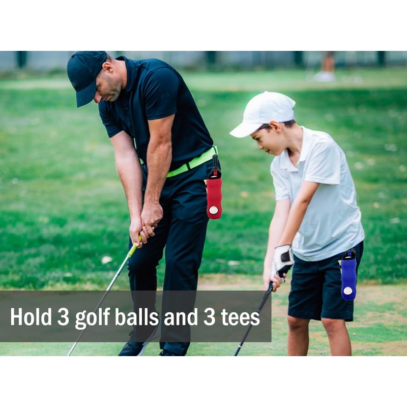 Hitopin 6 Pieces Golf Ball Carry Bag, Golf Ball Bag