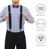 Vintage Suspenders for Men Heavy Duty 4 Snap Hooks for