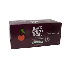 AmishTastes Frannie’s Sparkling Black Cherry Noire, Protected With High-Density Foam, 12 Oz. (Case of 24)