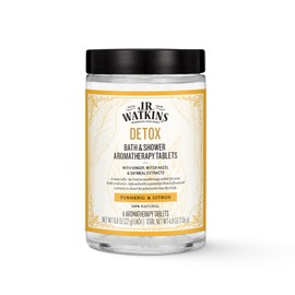 J.R. Watkins Bath Salts, Bath Aroma Tablet, Turmeric & Citron, Plant-Derived Extract, Foaming Bath, Bath, Hot Water, Bathroom, Scent, Spicy, Citrus, Gift, Present