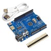 Uno Rev3 Board, Compatible with Arduino Uno R3, ATmega328P Microcontroller,