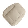 UINIEBOOM Driver Perforated Leather Top Back Seat Cover, Replacement Tan
