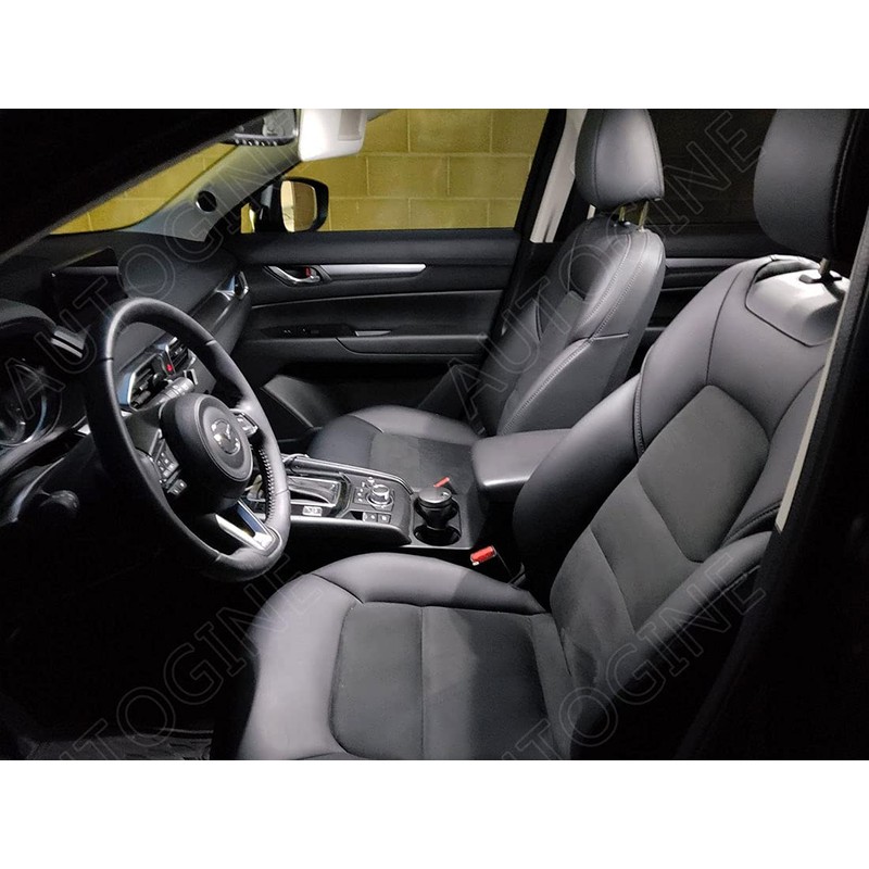 AUTOGINE White LED Interior Lights Kit for Mazda CX-5 CX5