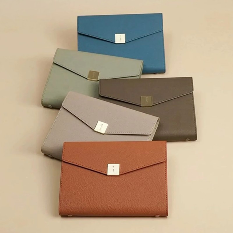 [Loose Leaf Compatible A5/A6] Magnetic, Cute Notebook Cover, PU Leather,