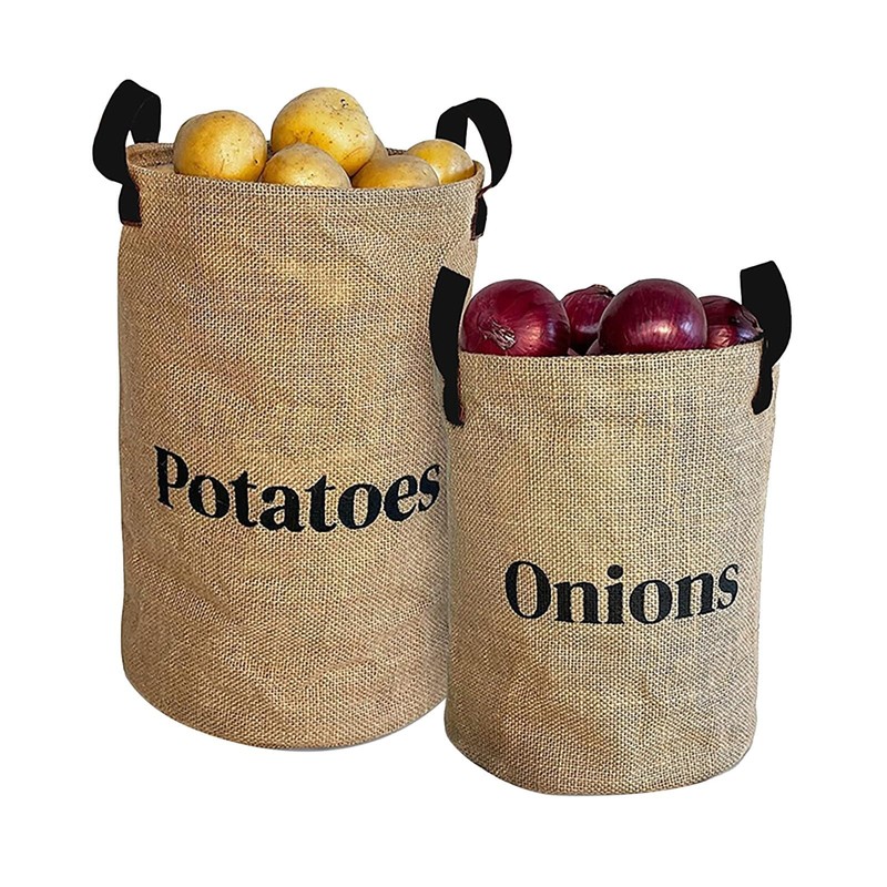 Vegetable and Fruit Storage Bags, Kitchen, Onions, Potatoes, Storage and