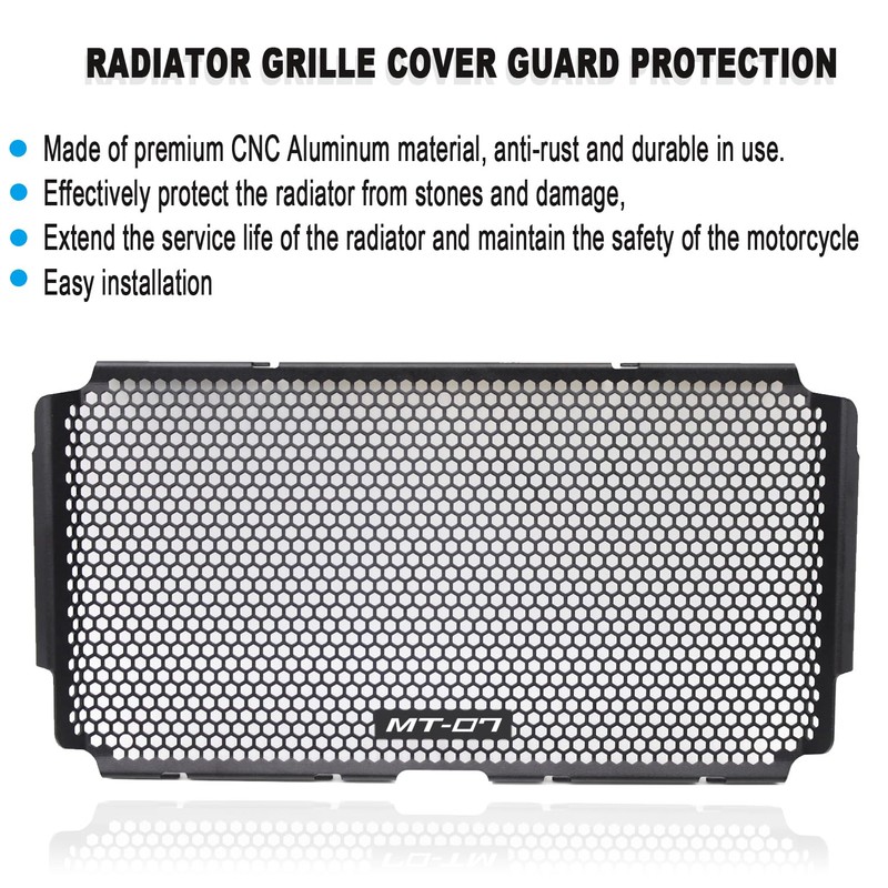 for MT07 MT-07 mt07 2025 Motorcycle Accessorie Radiator Grille Guard
