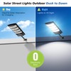 WYWNA Solar Lights Outdoor Waterproof - Super Bright Solar Street