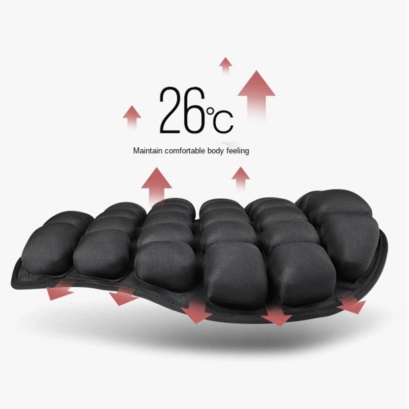 Maxhanest Universal Motorcycle Comfort Gel Seat Cushion Pillow Pad Pressure