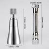 Kitchen Sink Faucet Sprayer Attachment, Movable Kitchen Tap Head 360°