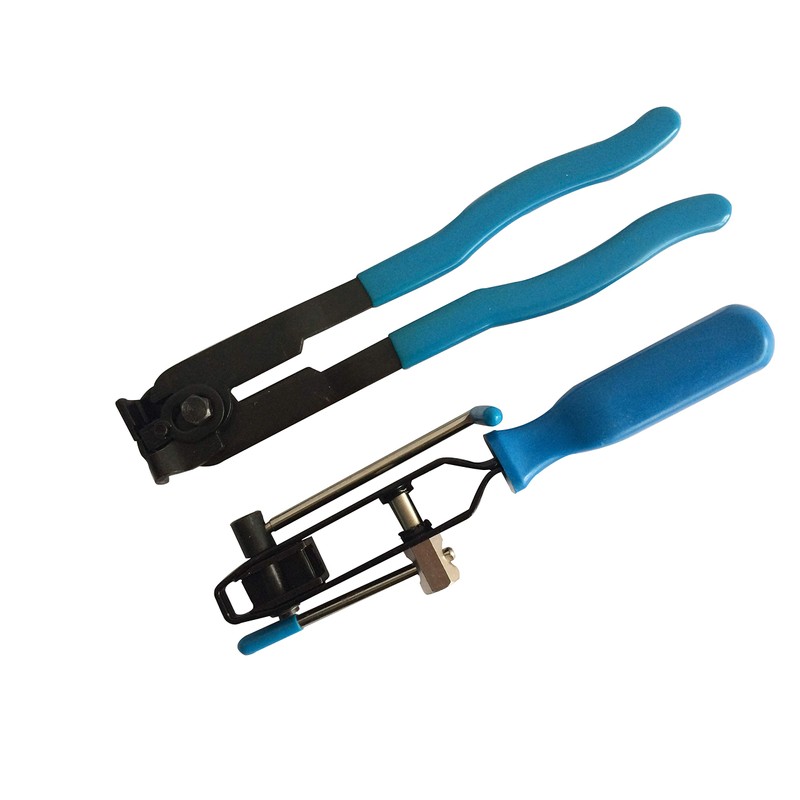 Supercrazy 2pcs Auto Cv Joint Boot Clamps Pliers Car Banding