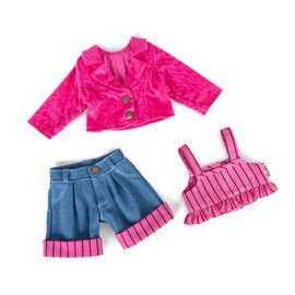 Rakki Dolli Doll Clothes Accessories 3 Pcs Set 040