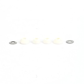 Blackriver First Aid Fingerboard Bushings - Classic - No Pivot Cups White