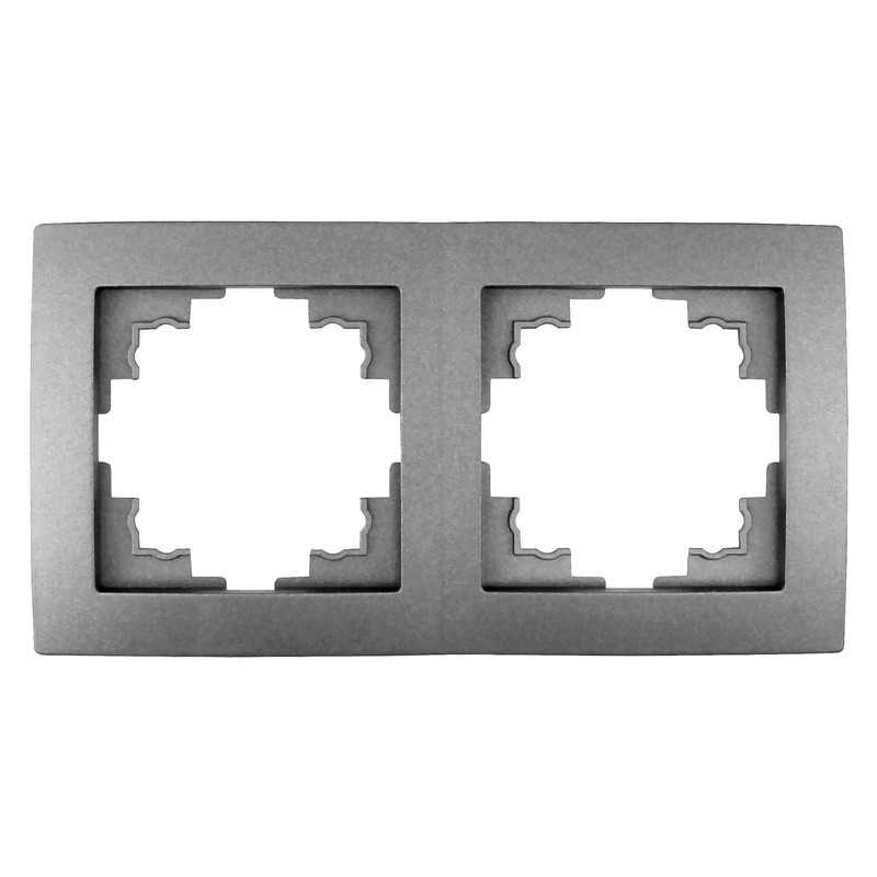 MC Power Frame | Flair | for Switch Sockets, 2-Way