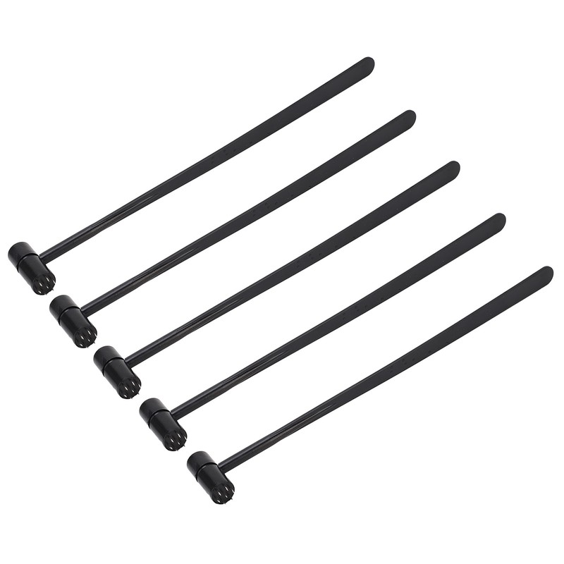 5Pcs Star Needle Dermal Hammer ABS Handle Lightweight Double Headed