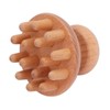 Wood Mushroom Massager Promote Circulation Clear Meridians Portable Manual Massage
