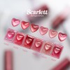 From the Nail Scarlet 6 types of individual items Red