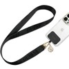 GUESS GUOUCPNLEH4K Universal CBDY Nylon Chain Belt Black