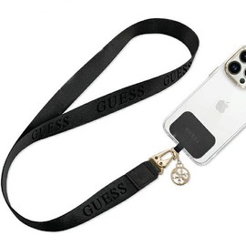 GUESS GUOUCPNLEH4K Universal CBDY Nylon Chain Belt Black